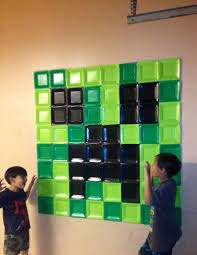 Minecraft Wall Decoration Minecraft Wall Minecraft Birthday Party Minecraft Bedroom