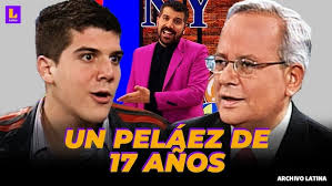 CÉSAR HILDEBRANDT Y JOSÉ PELÁEZ: ASÍ FUERON LOS COMIENZOS DEL CONDUCTOR DE  'EL GRAN CHEF FAMOSOS'