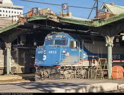 4910 New Jersey Transit Emd F40ph 3c At Hoboken New Jersey By William Bossert Railroad Photos Train Railroad Photography