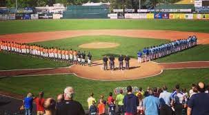 Tabor College Bluejays At Their First Ever Naia College Baseball World Series In Lewiston Id Adv Baseball World Series College Athletics Baseball Tournament