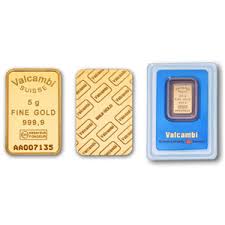 The rates are updated every few minutes and. Valcambi 5 Gram Gold Bullion Bars