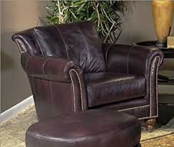 Bradington-Young Leather Sofa Richardson Model 866