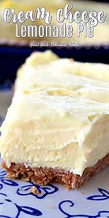 Cream Cheese Lemonade Pie In 2020 Lemon Dessert Recipes Popular Desserts Most Popular Desserts