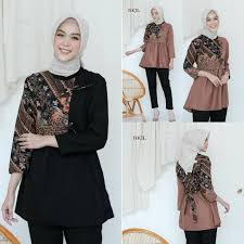 80 model baju batik terbaru 2020 nah, pada kesempatan kali ini kami akan memberikan beberapa inspirasi varian gaya model. Harga Batik Kombinasi Terbaik Batik Kebaya Pakaian Wanita Juni 2021 Shopee Indonesia