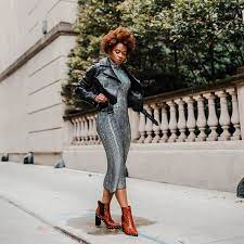 Leeron Leather Moto Jacket Black In 2020 Fall Fashion Black Leather Jacket Style Celebrity Outfits