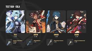 Multiple new characters were unveiled on genshin impact's official twitter account, including the pyro user yoimiya, who's rumored for version 1.6. Eula Test Run And Banner Genshin Impact Leaks