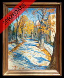 Richard Kant „Jesienna aleja” Galeria Żak