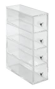 Interdesign Drawers Schubladenturm Badezimmerablage Mit 5 Schubladen Fur Kosmetik Accessoires Schubladenbox Auch Schubladenbox Schubladen Schubladenturm