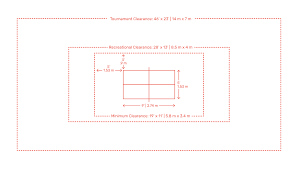 However, that's not always possible. Table Tennis Clearances Dimensions Drawings Dimensions Com