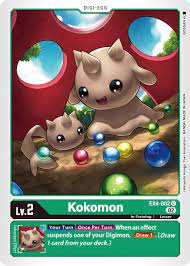 Kokomon - Alternative Being Booster - Digimon Card Game