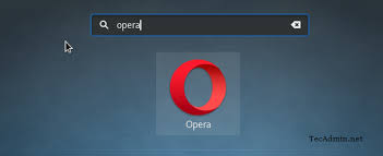 You can download any missing drivers, if necessa. How To Install Opera On Fedora Centos Tecadmin