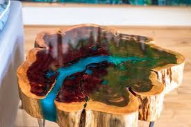 Forget cumbersome and leaking wood and tuck tape molds, or hdpe molds that you need to take apart and reseal with each pour. Cedar Round Epoxy Table With Steel Geometric Base Wood Resin Table Resin Furniture Wood Resin