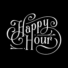 Happy Hour Happy Logo Happy Hour Typography Design