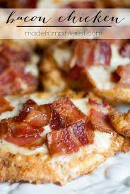 Bacon Chicken Recipe Recipe Recipes Chicken Bacon Food