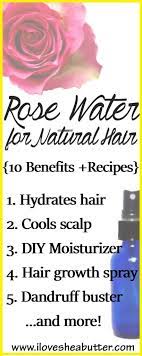 Rose water endowed with natural astringent property can be used as a makeup remover for all types of skin. Rose Water For Natural Hair 10 Benefits Recipes Beautymunsta Free Natural Beauty Hacks And More