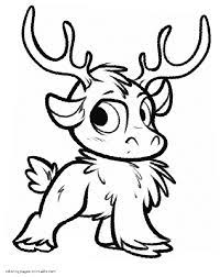 Coloring pages disney frozen printable color sheets highlights. Sven Coloring Pages Coloring Home