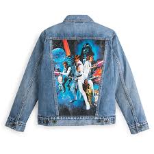 Star Wars Poster Art Denim Trucker Jacket For Women By Levi S Shopdisney Star Wars Jacket Star Wars Outfits Star Wars Womens Clothing