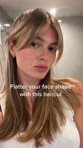 Perfect Long Curtain Bangs