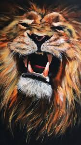 40 Easy Abstract Animals Painting Ideas Which Will Leave You Amazed Animal Paintings Acrylic Abstract Lion Painting Abstract Animals