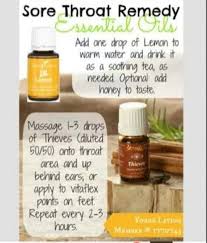 Sore Throat Remedy Essential Oils Living Essentials Oils Essential Oils Essential Oil Remedy