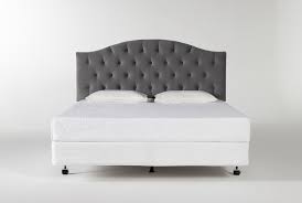 Bed comes in two boxes, which. Bella California King Velvet Upholstered Headboard With Metal Bed Frame Living Spaces