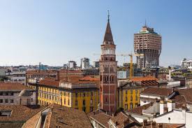 884955 4k 5k Milan Italy Houses Tower Roof Mocah Hd Wallpapers