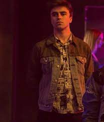#elite netflix #elite #carmuel #aesthetic moodboard #mine #elite edit #eliteedit #carla x samuel #itzan escamilla #samu #samuel #samuel garcia #samu elite #samuel elite #elite #elite netflix. Garcia Dominguez Denim Jacket Elite S03 Hleatherjackets