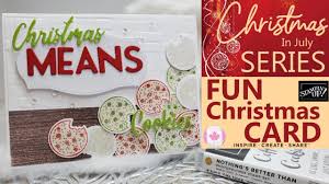 In this video i made two cards using the following stampin' up! Stampin Up Christmas Card Ideas How To Make Stampin Up Christmas Cards 2020 Card Making Ideas Youtube