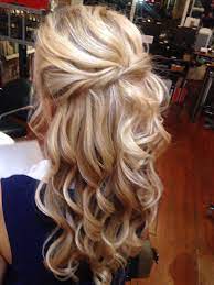 Wedding Hair Trial Curls Blonde Romantic Classy Weddinghair Bride Wedding Hair Styles Long Hair Styles Long Hair Updo