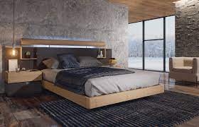 20 modern platform beds design and ideas. Made In Spain Wood Modern Platform Bed With Extra Storage Modesto California Garcia Sabate Kuffert Ym08