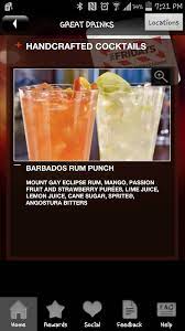 The classic the way it is made on the island. Barbados Rum Punch Tgifridays Barbados Rum Rum Punch Strawberry Puree