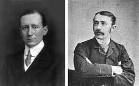 21 july 1937 the italian physicist and inventor of a successful wireless telegraph dies in rome at . Guglielmo Marconi Left And John Ambrose Fleming Source Marconi Download Scientific Diagram