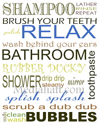 Printable Bathroom Art Free Bathroom Subway Art Printable Just B Cause Bathroom Subway Art Bathroom Art Diy Bathroom Art