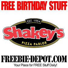 Free Birthday Stuff Shakey S Pizza Parlor Freebie Depot Shakeys Pizza Pizza And Beer Pizza Parlor