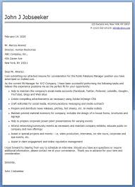 Corporate Affairs Manager Cover Letter January 2021