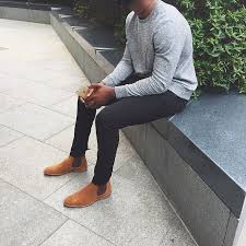 Black chelsea boots will make your outfit look dressier, while tan or brown boots will add a casual touch.4 x research source katie quinn. Pin On Casual