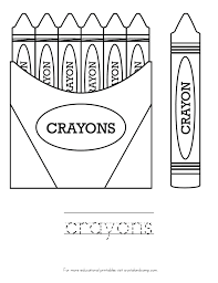 Coloring pages may be completed with crayons, colored pencils, markers, or paints. Color Crayons Coloring Pages