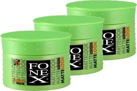 Fonex gummy styling wax matte finish is the matte hair wax from the finish series by fonex, which gives the hair no or very little shine. Fonex Gummy Wax Matte Look 100ml 3 Pack Bol Com