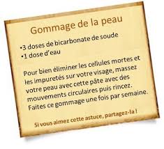 Bicarbonate Soude Gommage Peau Peau Grasse Recette Beaute Soin Visage Maison