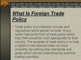 This approach is aligned with a regional. Foreign Trade Policy Of India Ppt Download