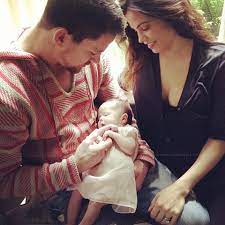 Celebrity Baby First Photos Channing Tatum Reggie Bush And Joanna Garcia Swisher