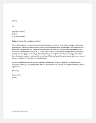 Sample letter of explanation for. Reply Of Explanation Letter For Negligence