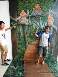 Lukisan dinding 3d sederhana lukisan 3d dinding rumah. 96 Ide Jasa Lukisan 3d Trick Art Jogjakarta Call Wa 081977713154 Mural Pembuatan Perhiasan Kota