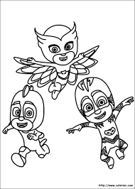 Les Pyjamasques A La Tres Tres Petite Maternelle Pyjamasque Coloriage Coloriage Image Coloriage