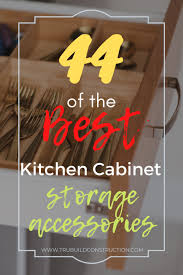New kitchen cabinets make updating your home's style and functionality easy. 44 Of The Best Kitchen Cabinet Storage Accessories For Your Home Trubuild Construction