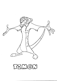 Find high quality timon coloring page, all coloring page images can be downloaded for free for personal use only. The Lion King 73837 Animation Movies Printable Coloring Pages