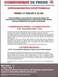 .nazionale en coupe du monde depuis trois générations : Deprogrammation Audition Secrete Sur M6 Le 17 Juillet 2018 Pour Doc Mondial 2018 Nouveautes Tele Com