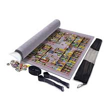 Amazon's choice for mats for puzzles. Mumoo Bear Puzzle Mat Jigsaw Felt Mat Puzzle Saver Organizer With Waterproof Storage Bag Up To 2000pcs Buy Online At Best Price In Uae Amazon Ae