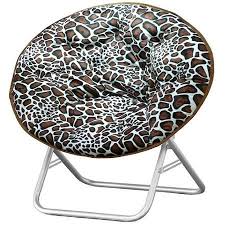 mainstays faux fur saucer chair multiple colors walmart com saucer chairs chair dining room chair cushions