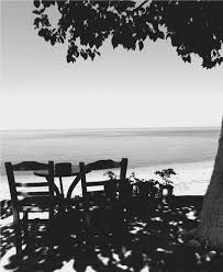 Two Empty Chairs Near Sea Nature Travel Cityscape Empty